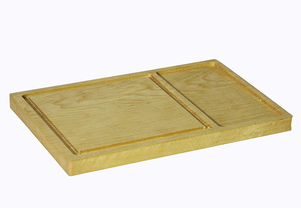 Tabla para cortes de carne, Pino primera calidad curadas con aceites naturales 6 tablas de 30 cm x 19 cm. - Table for cuts of meat, Pine first quality, cured with natural oils, 6 tables of 30 cm x 19 cm.