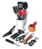 Farberware 21-Piece Tool and Gadget Set with Crock